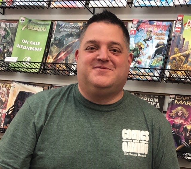 Tom Chillemi, owner of Comics and Gaming