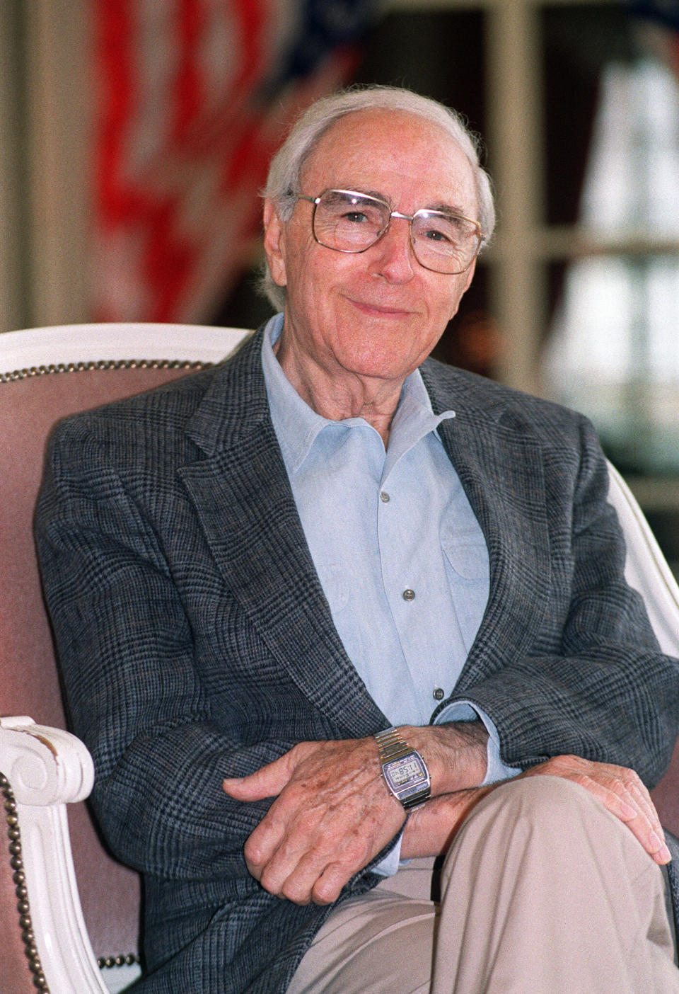 Deauville, FRANCE:  (FILES) File portrait taken 08 September 1993 in Deauville, western France, of US Director Richard Fleischer. AFP PHOTO MYCHELE DANIAU  (Photo credit should read MYCHELE DANIAU/AFP via Getty Images)