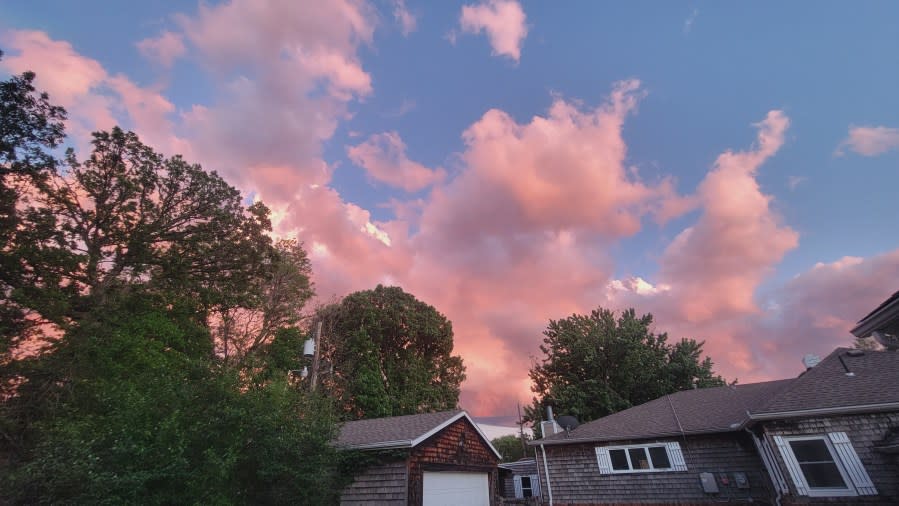 Wichita sunset on April 28, 2024 (KSN Photo/Carina Branson)