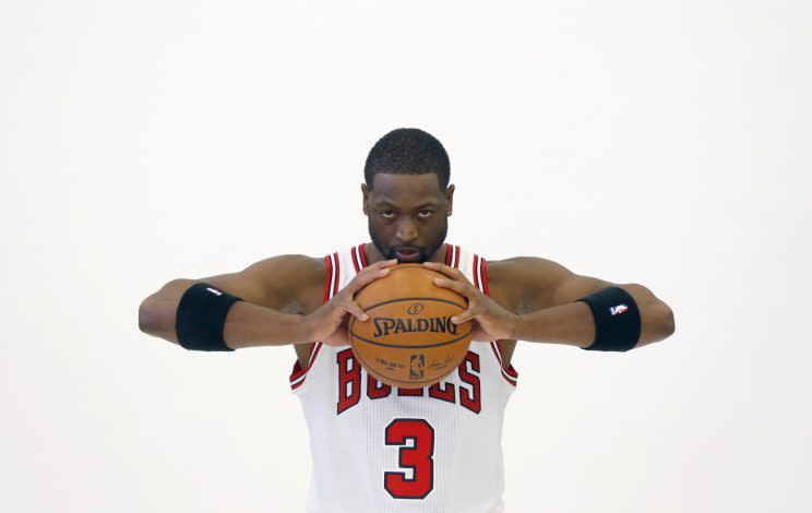 Dwyane Wade is beginning a new chapter in his career. (AP)