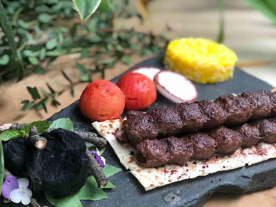 The saffron butter rice with traditional persian lamb kebab is one of Chef Hossein Karimi's best sellers. — Picture courtesy of Chef Hossein Karimi