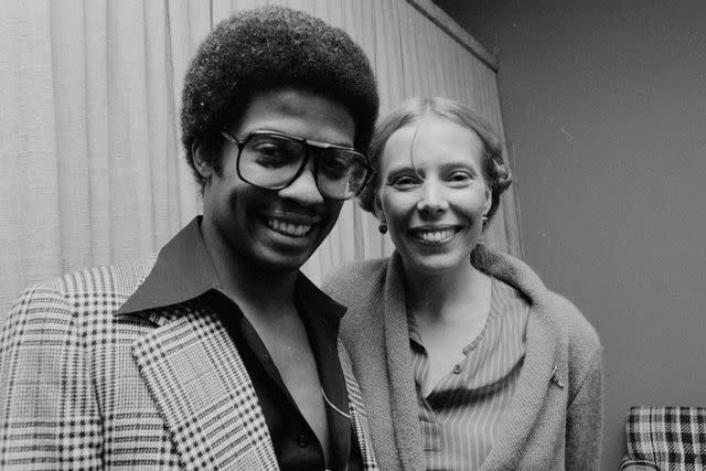 Roger Ressmeyer/CORBIS/VCG via Getty Images Joni Mitchell and Herbie Hancock