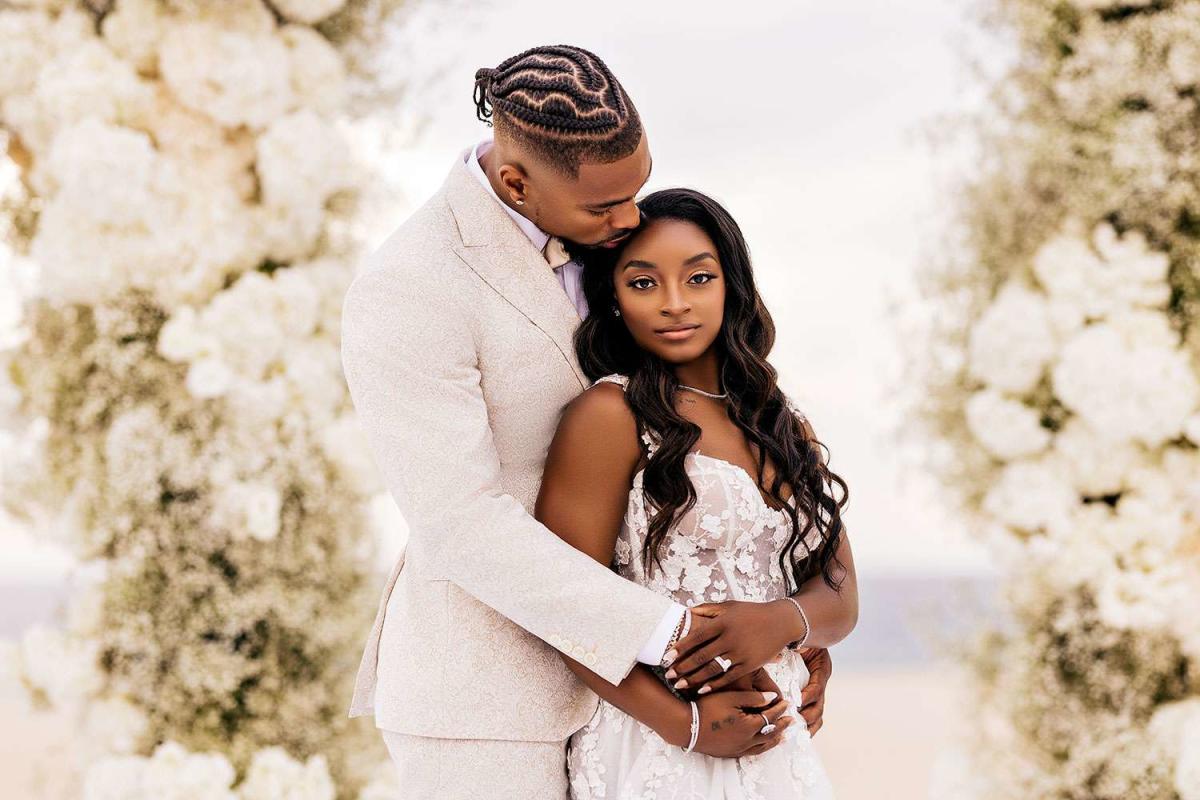 Simone Biles comparte todos los detalles de su boda ‘mágica’ en México. ¡Mira las fotos!