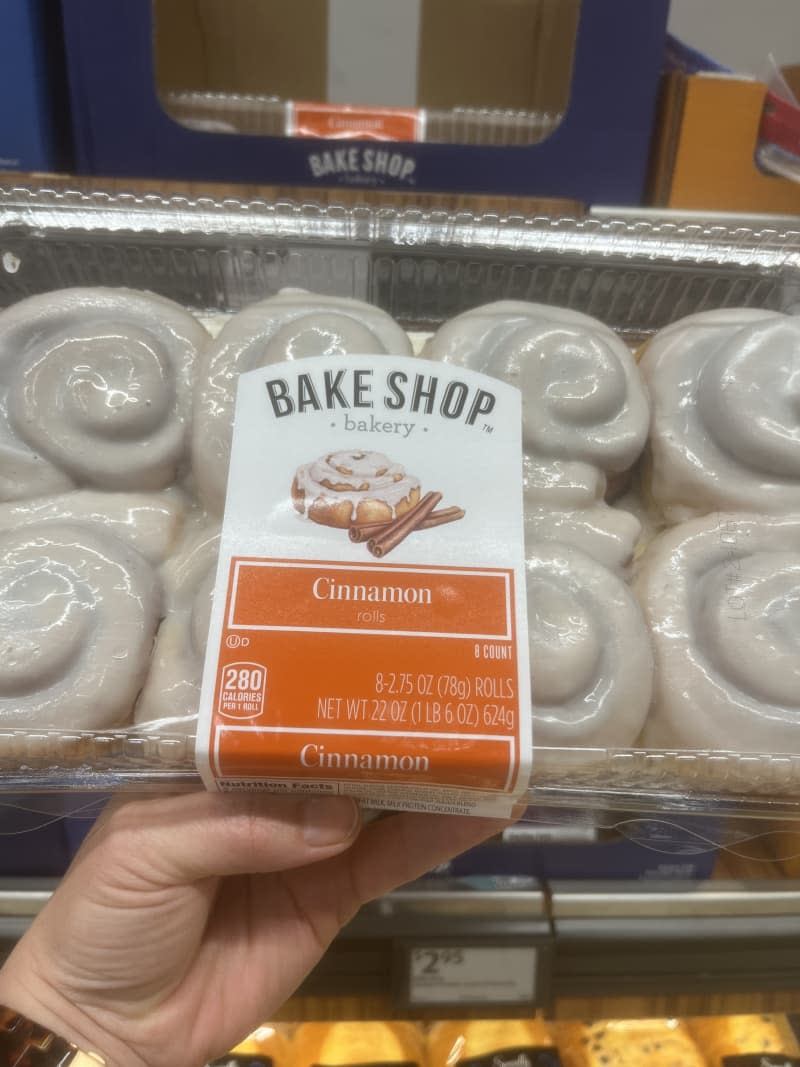 Bakeshop cinnamon rolls.