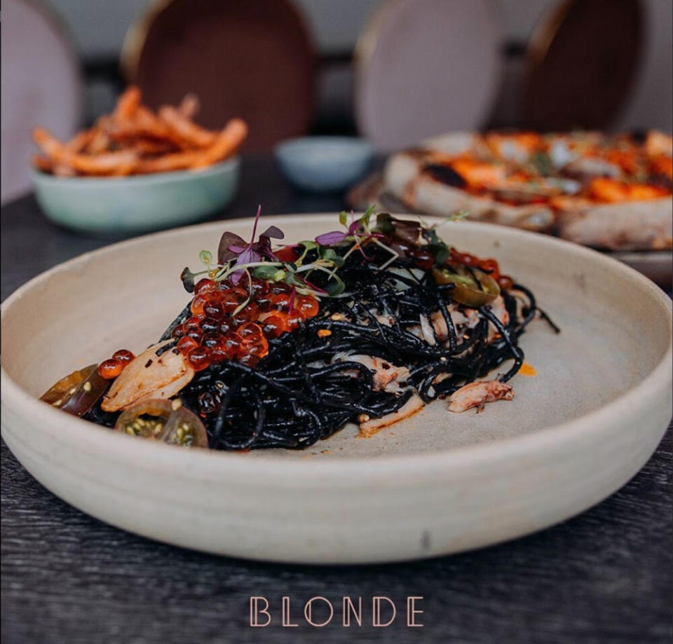 Blonde - Squid ink spaghetti