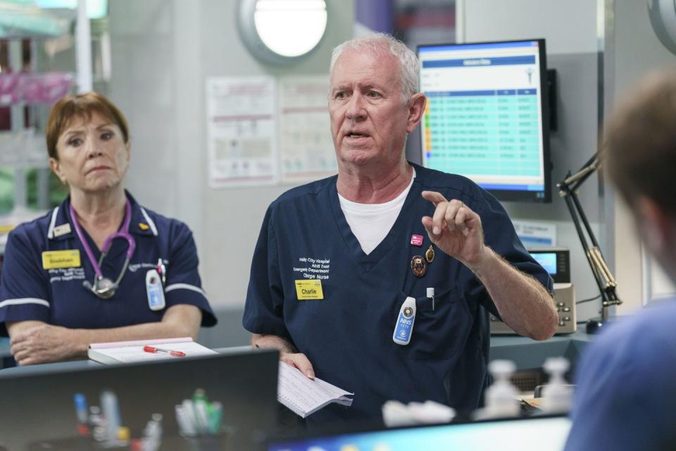 charlie fairhead, siobhan mckenzie, casualty