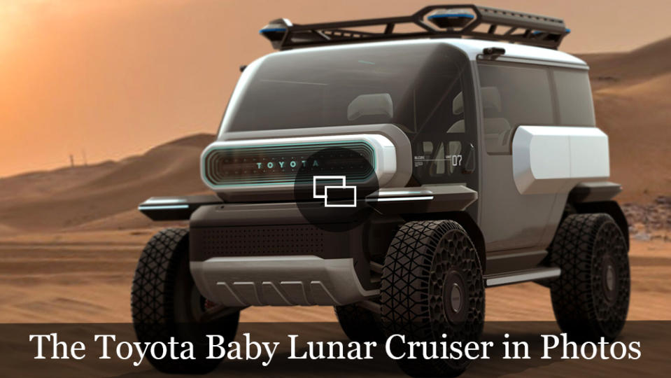 The Toyota Baby Lunar Cruiser Concept in Photos