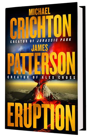 'Eruption' by Michael Crichton and James Patterson.