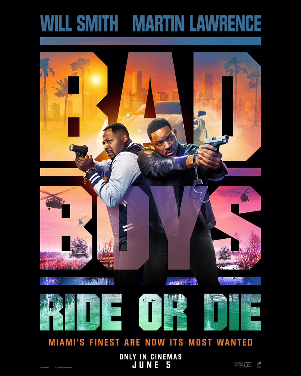 The poster for Bad Boys Ride or Die