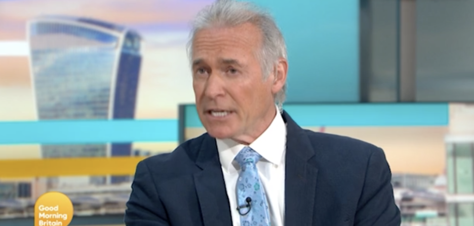 Dr Hilary Jones suggested there should be caution around lockdown lifting too soon. (ITV)