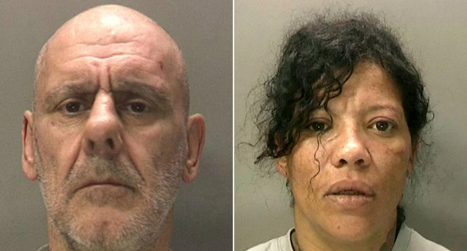 Brown was jailed for nine years while his passenger Gwendoline Harrison, 42, was jailed for six months for assaulting a witness who tried to stop Brown as they tried to flee the scene. (PA/SWNS)