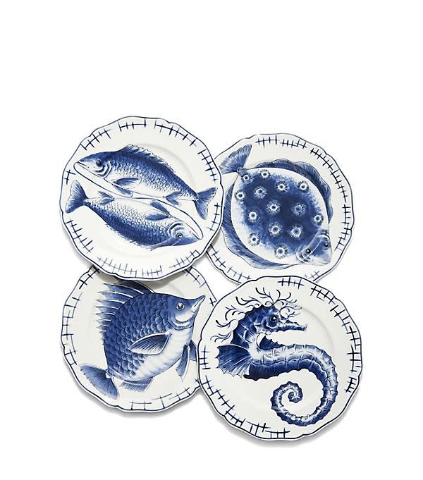 13) Fish Salad Plates