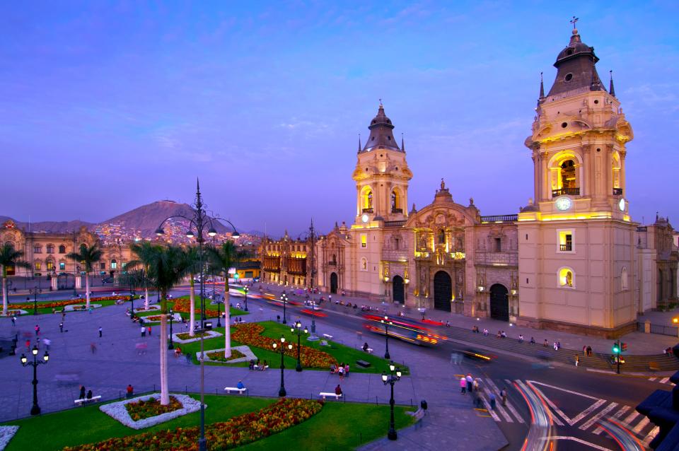 Cathedral of Lima is a Spanish colonial-style church