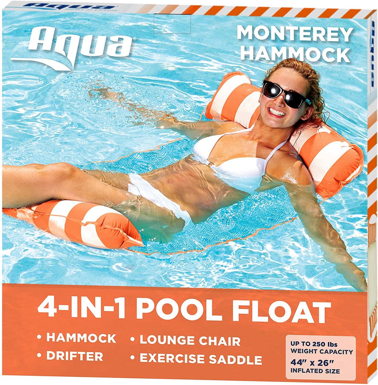 AQUA 4-in-1 Inflatable Pool Float