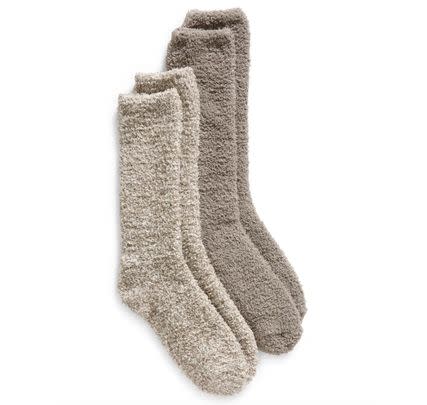 A two-pack of Barefoot Dreams beloved socks