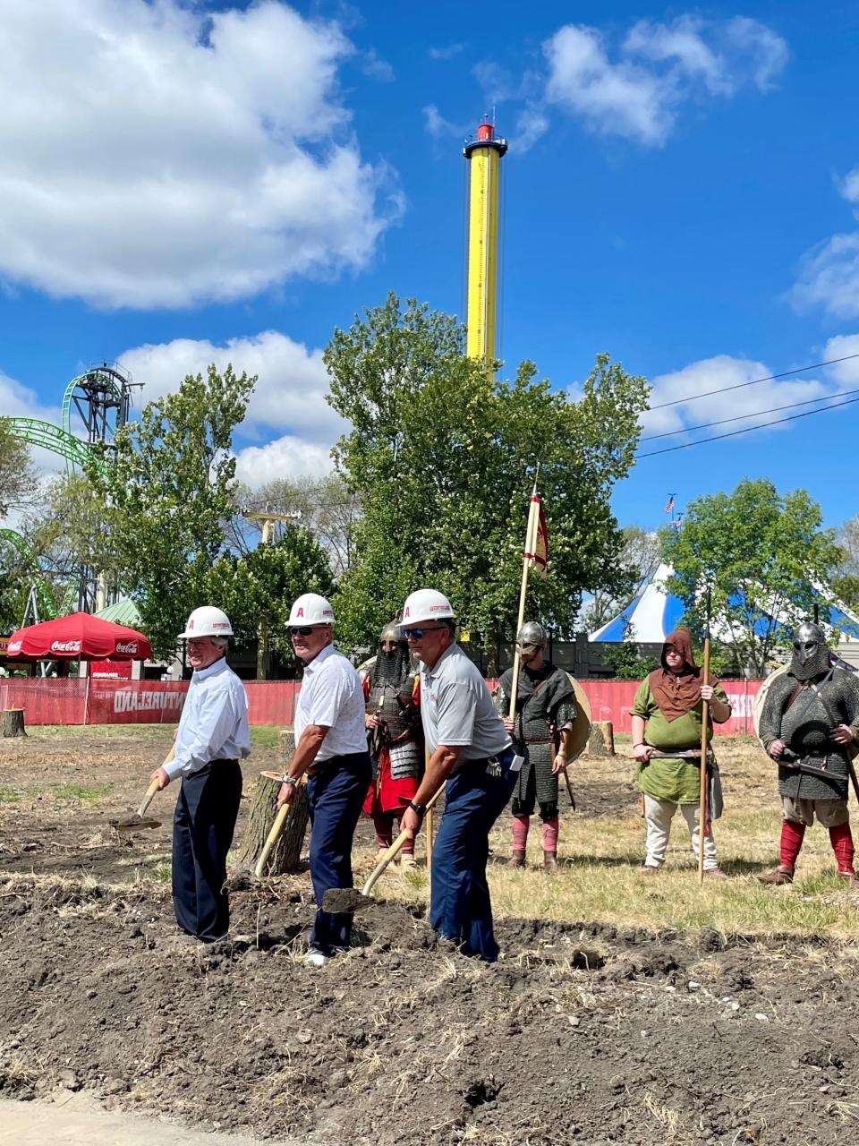 Adventureland breaks ground on two new rides that plan to open in 2023.