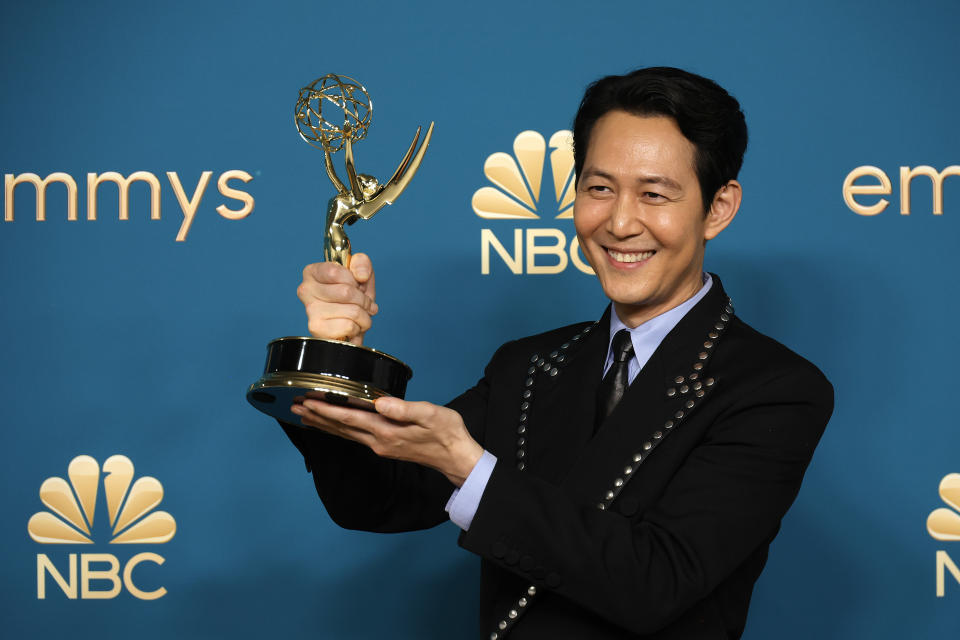  Lee Jung-jae ganador del Emmy en Los Angeles, California. (Photo by Frazer Harrison/Getty Images)