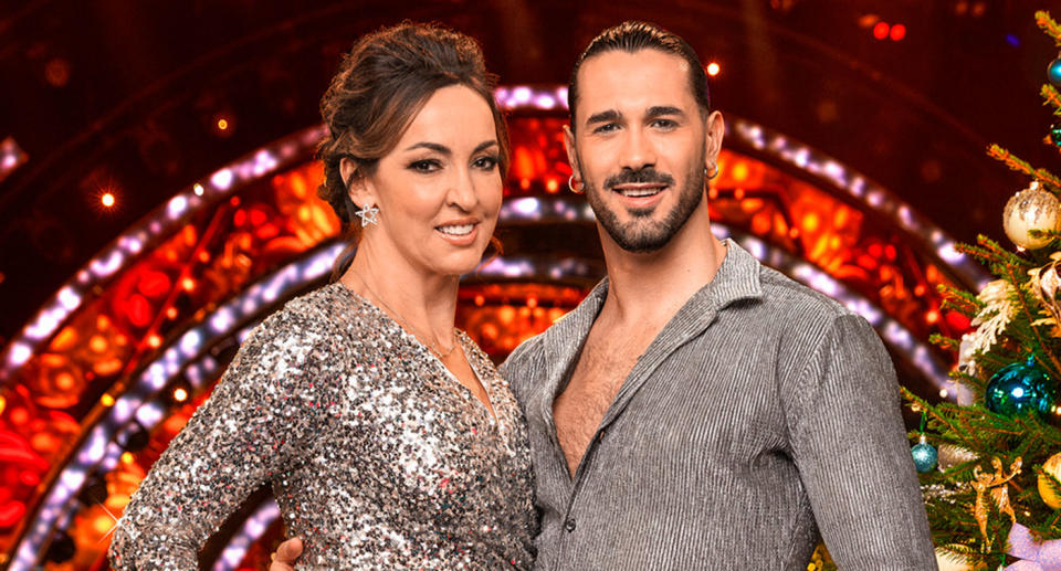 Sally Nugent, Graziano Di Prima - Strictly Come Dancing Christmas Special 2023. (BBC)