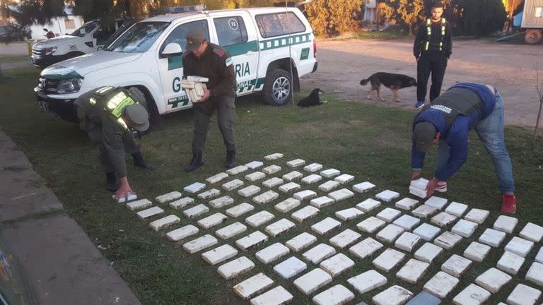 La Gendarmería concretó uno de los golpes al narcotráfico en Santa Fe