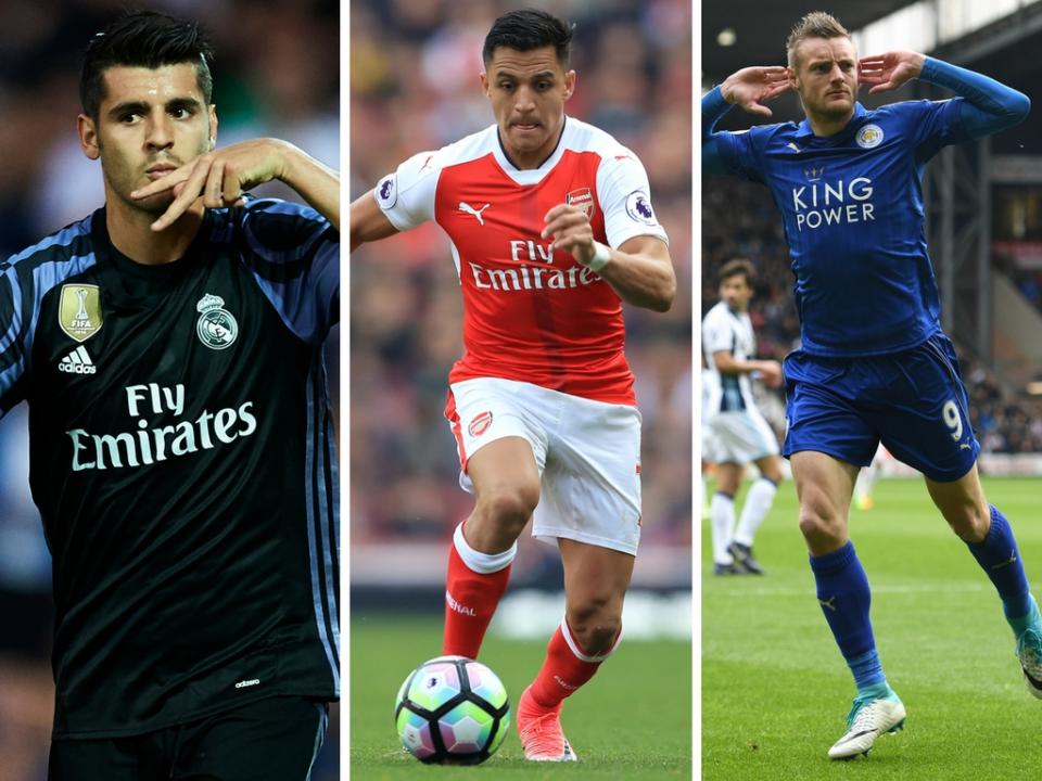 Morata, Sanchez and Vardy... all on the move?