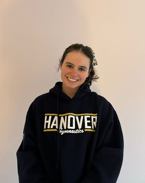 Hanover's Jadyn Molloy was selected to The Patriot Ledger/Enterprise's gymnastics All-Scholastic team for the 2023-24 season.