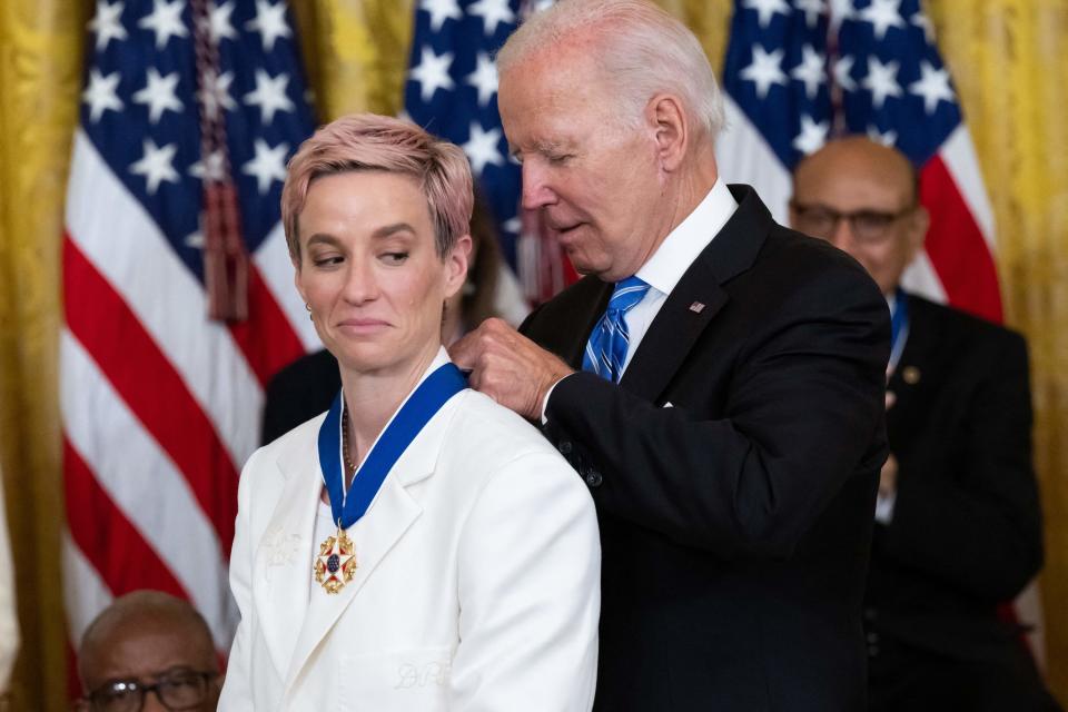 Awarded by Joe Biden in 2022.