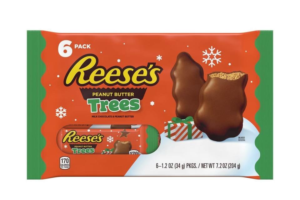 a bag of Reese's PB Trees