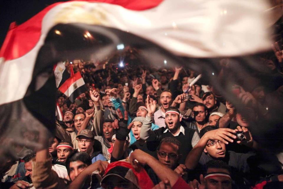 <b>Arab Spring</b><p><br>The year kicked off with a wave of popular protests sweeping across the Middle East and North Africa. Millions of demonstrators took to the streets calling on the end of corrupt regimes.</p><p><br></p><p>Following the protests in Tunisia at the end of 2010, strikes, marches and rallies were held in defiance of other oppressive states across the Middle East and Africa. Fierce responses from authorities, pro-government militias and counter-demonstrators against those supporting regime-change often spiraled into violence.</p><p><br></p><p>In some countries, massive protests pressured prime ministers and governments into resigning while constitutional reform, respect for human rights, release of political prisoners and economic concessions were granted in others. The Tunisian government was the first Arab regime to fall as a result of the uprisings. In February, Egypt’s Hosni Mubarek stepped down after 30 years in power following 18 days of brave protests.</p><p><br>In other Persian Gulf states like Saudi Arabia, Kuwait and Bahrain, clashes also ended in deadly violence. So far, the waves of disorder across the Arab world have claimed the lives of an estimated 40,000 people with the Spring still ongoing.</p><br><p><a href="http://uk.news.yahoo.com/topic/libya.html" data-ylk="slk:Latest news on Libya;elm:context_link;itc:0;sec:content-canvas;outcm:mb_qualified_link;_E:mb_qualified_link;ct:story;" class="link  yahoo-link">Latest news on Libya</a></p><p><br><a href="http://uk.news.yahoo.com/topic/egypt.html" data-ylk="slk:Latest news on Egypt;elm:context_link;itc:0;sec:content-canvas;outcm:mb_qualified_link;_E:mb_qualified_link;ct:story;" class="link  yahoo-link">Latest news on Egypt</a> </p>