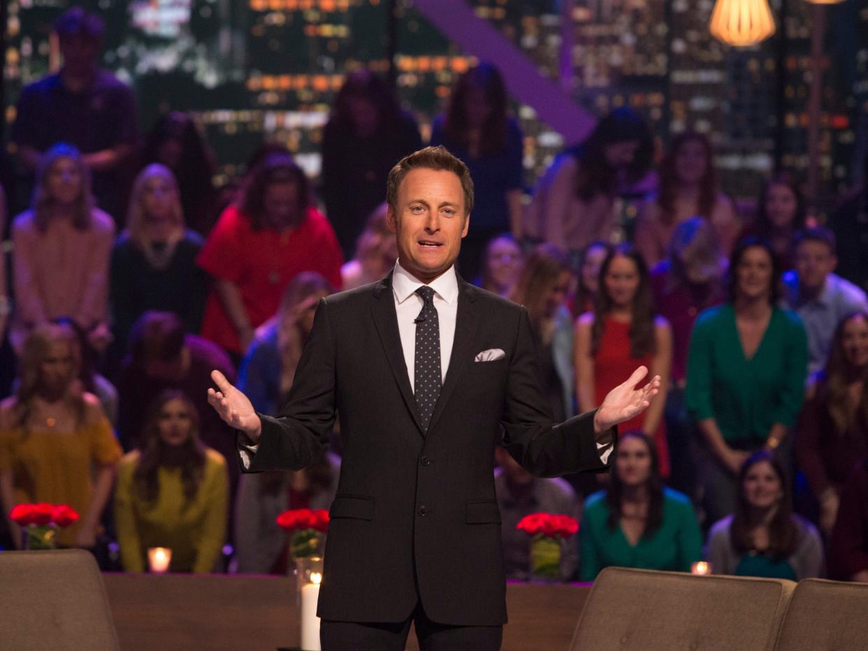 Chris Harrison hosted ABC's "The Bachelor" for two decades.