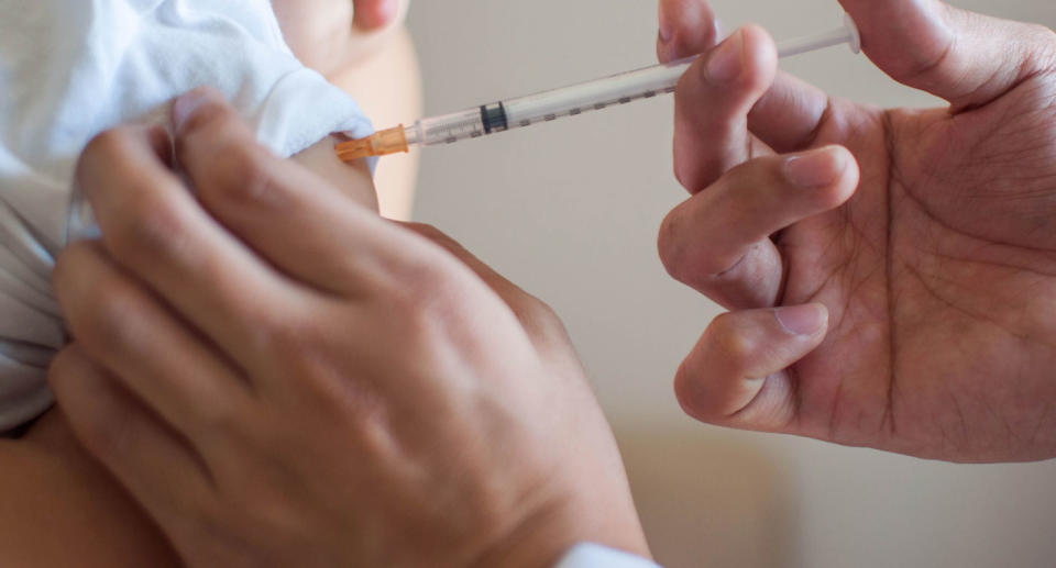 The World Health Organisation has labelled the choice not to vaccinate as one of ten global health threats. Source: Getty Images (file pic)