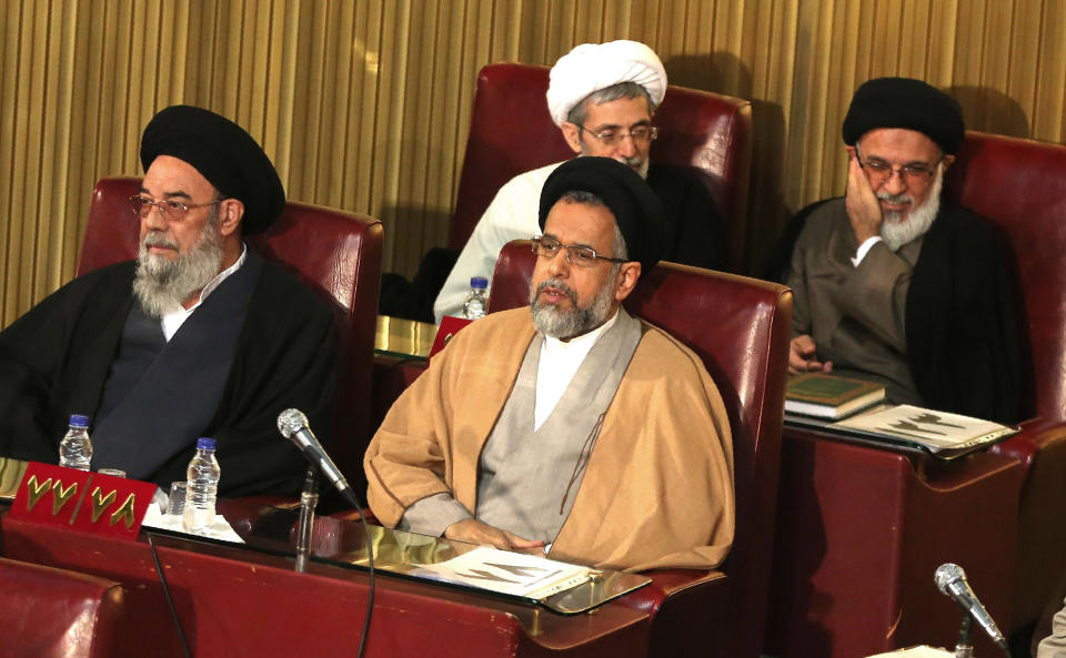 Image: Iranian Minister of Intelligence Mahmoud Alavi (Atta Kenare / AFP - Getty Images file)