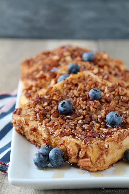 Pecan Crusted French Toast