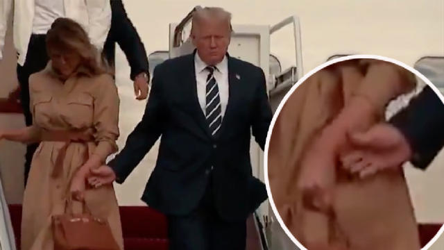 Melania Trump rejects Donald Trump in shocking viral video