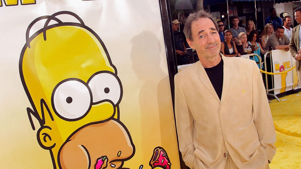Harry Shearer arrives at the Los Angeles premiere of "The Simpsons Movie" on July 24, 2007. (Photo by Kevin Winter/Getty Images)