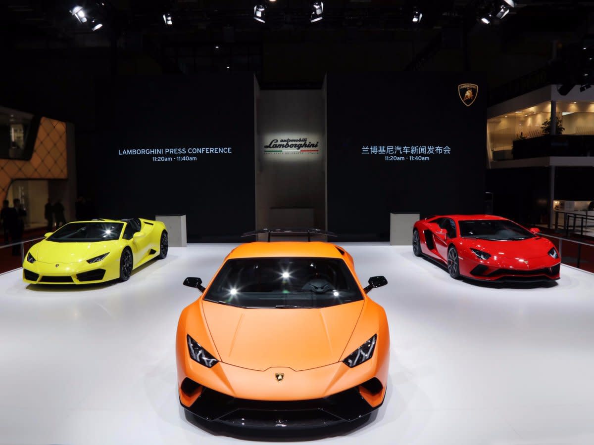 Lamborghini Shanghai auto show