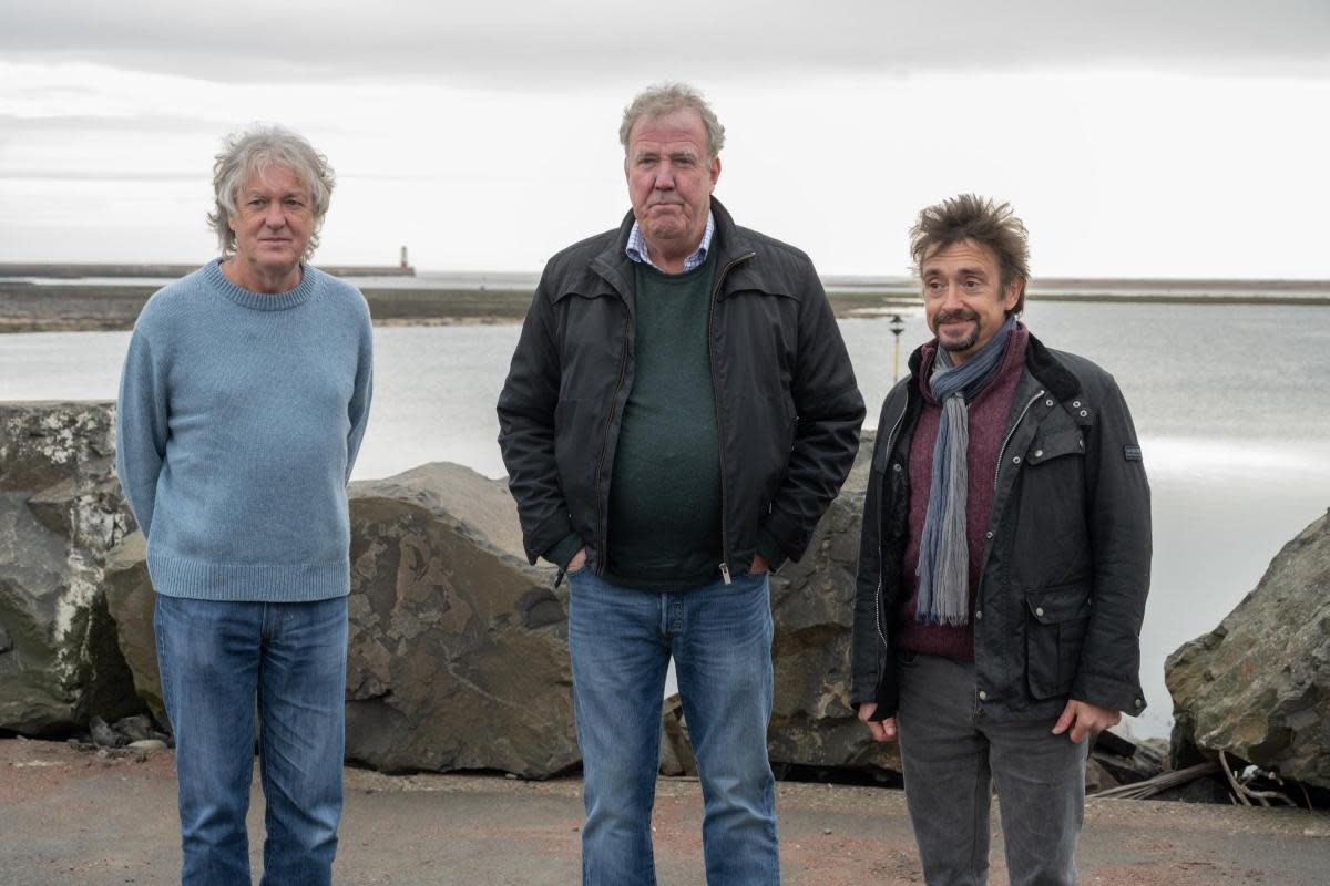 James May, Jeremy Clarkson and Richard Hammond. <i>(Image: PA)</i>