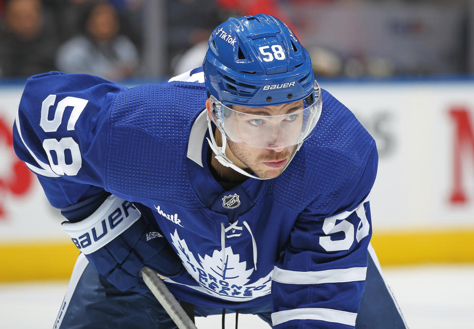 The Maple Leafs' Michael Bunting may be facing a good opportunity for daily fantasy purposes Wednesday.