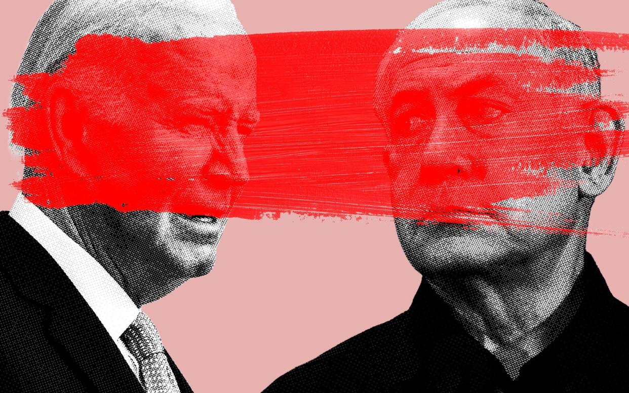 Joe Biden and Benjamin Netanyahu