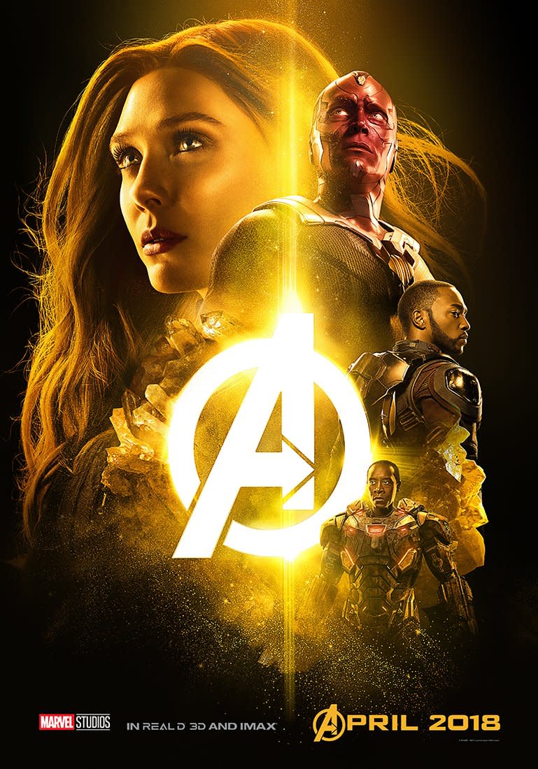 Avengers: Infinity War posters – The Mind Stone