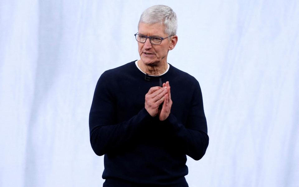 Tim Cook CEO of Apple - REUTERS/Stephen Lam