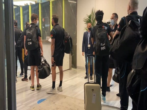 BlackCaps arrive in Dubai (Photo/ BlackCaps Twitter)