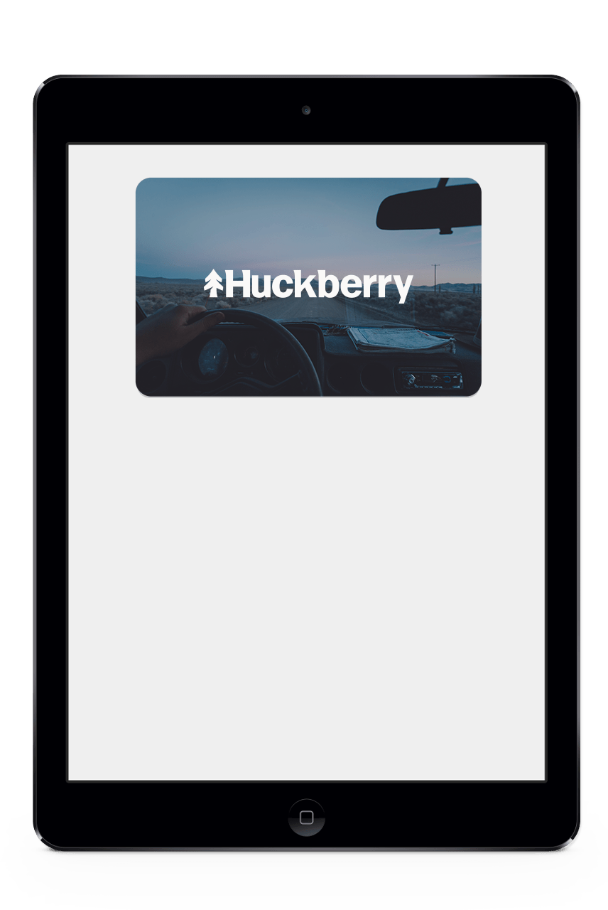 1) Huckberry Gift Card