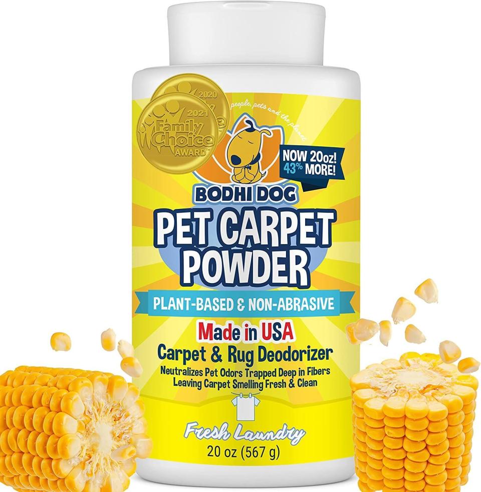 7) Bodhi Dog Pet Carpet Powder