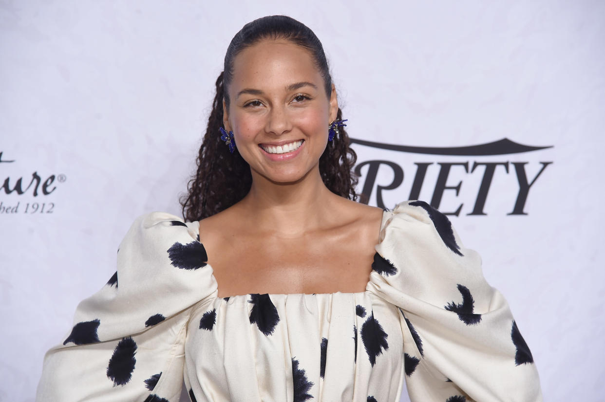Alicia Keys and her husband, Swizz Beatz, have two sons, Egypt and Genesis. (Photo: Jamie McCarthy via Getty Images)