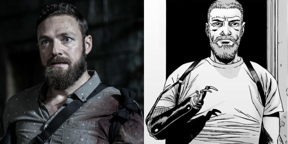 Aaron vs Rick TWD