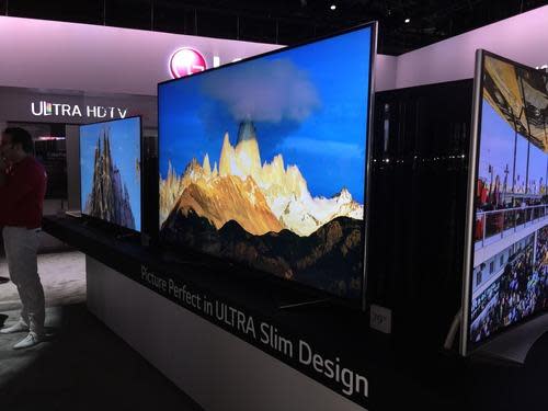 Ultra HDTV display