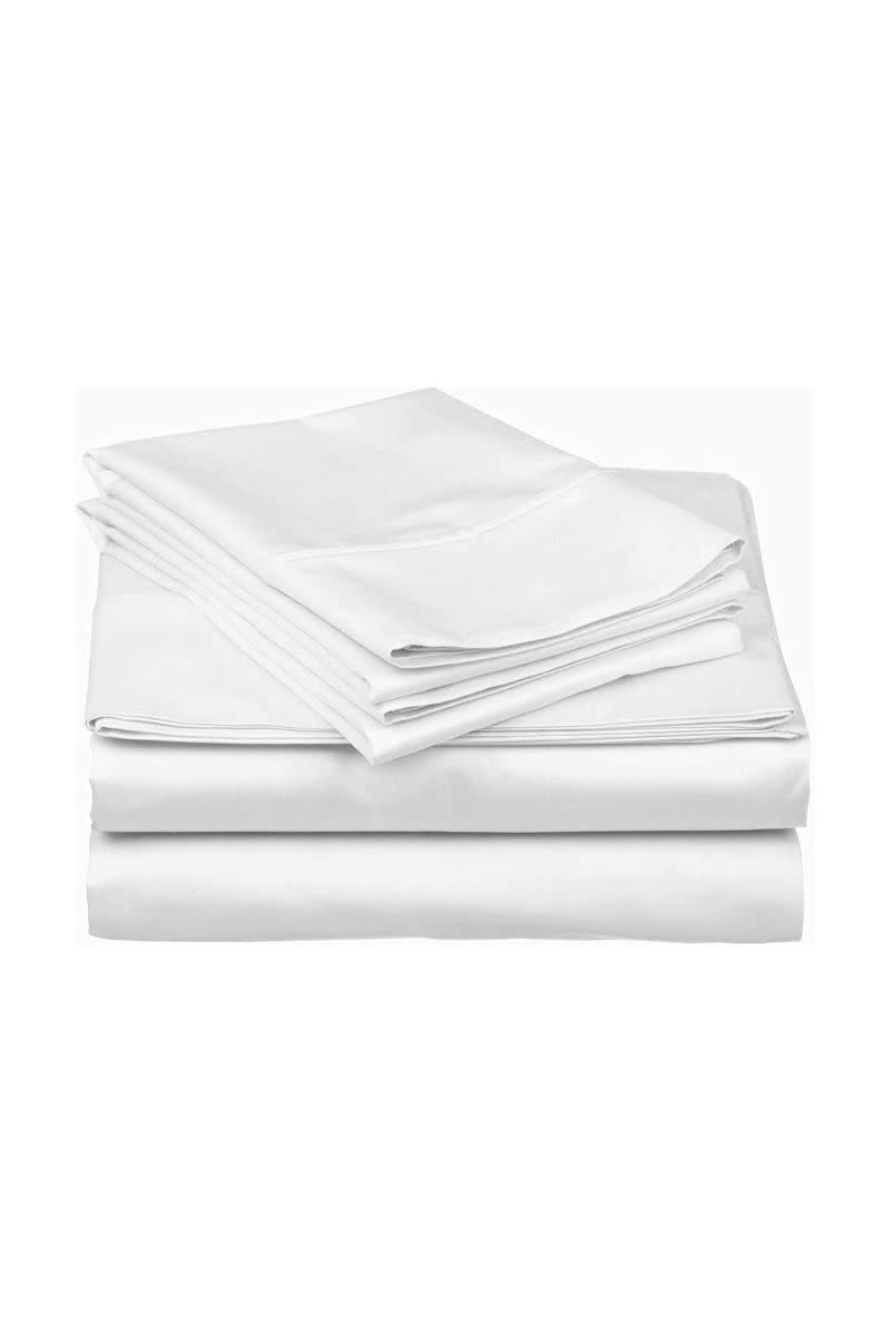 10) True Luxury Sateen Cotton Bed Sheets