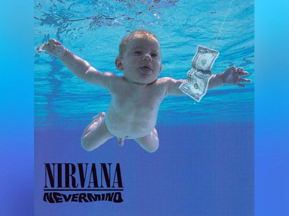 Nirvana’s album cover for 1991’s ‘Nevermind’ (DGC)