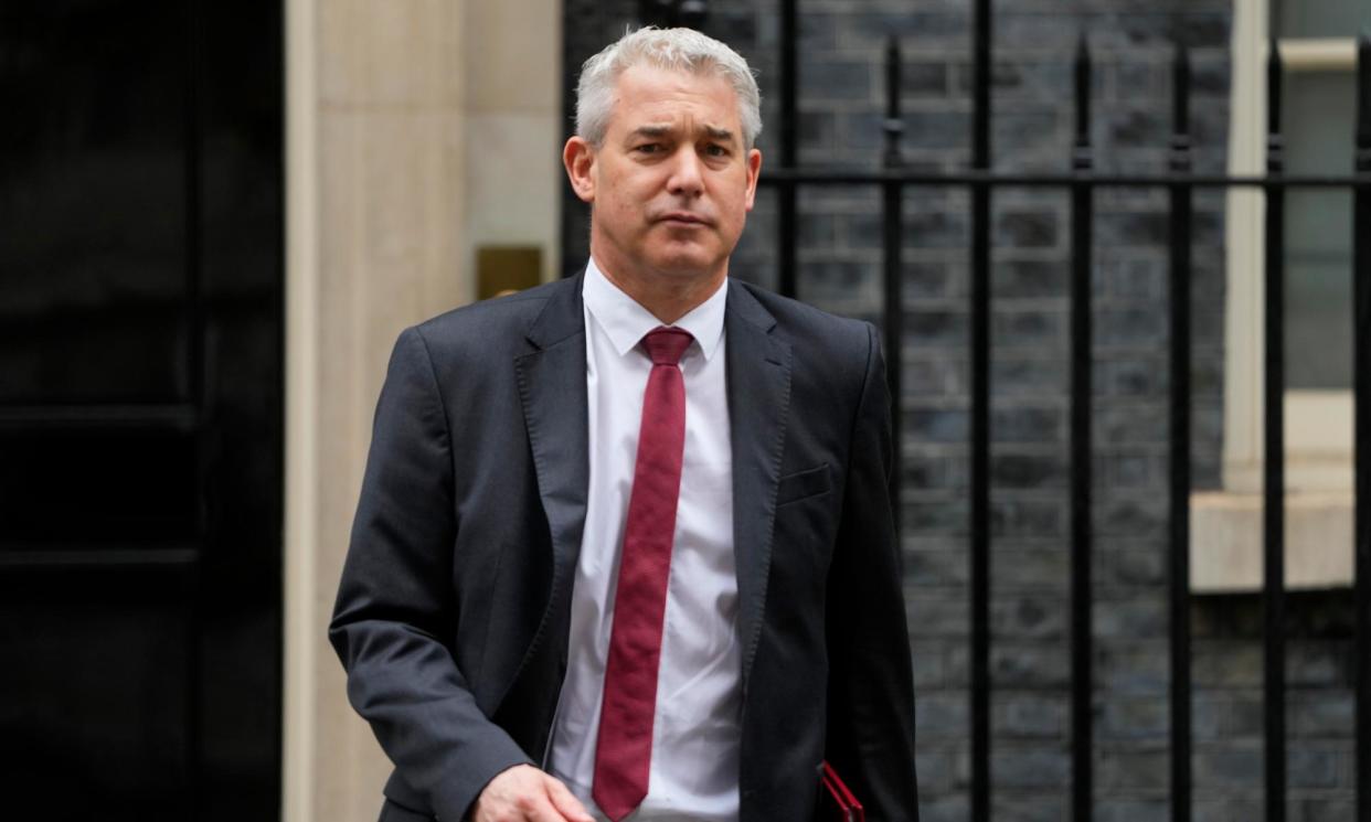 <span>The environment department says Steve Barclay has recused himself over the approval decision.</span><span>Photograph: Kirsty Wigglesworth/AP</span>