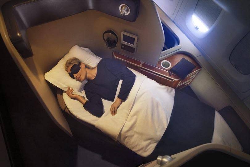 Qantas offers one of the longest beds in the sky (Qantas)